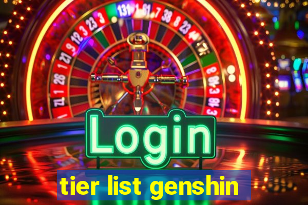 tier list genshin